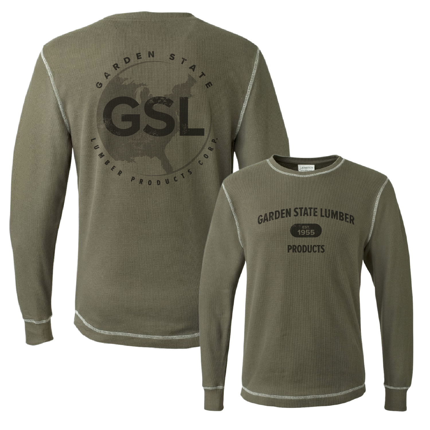 GSL E55 Long Sleeve Thermal - Olive