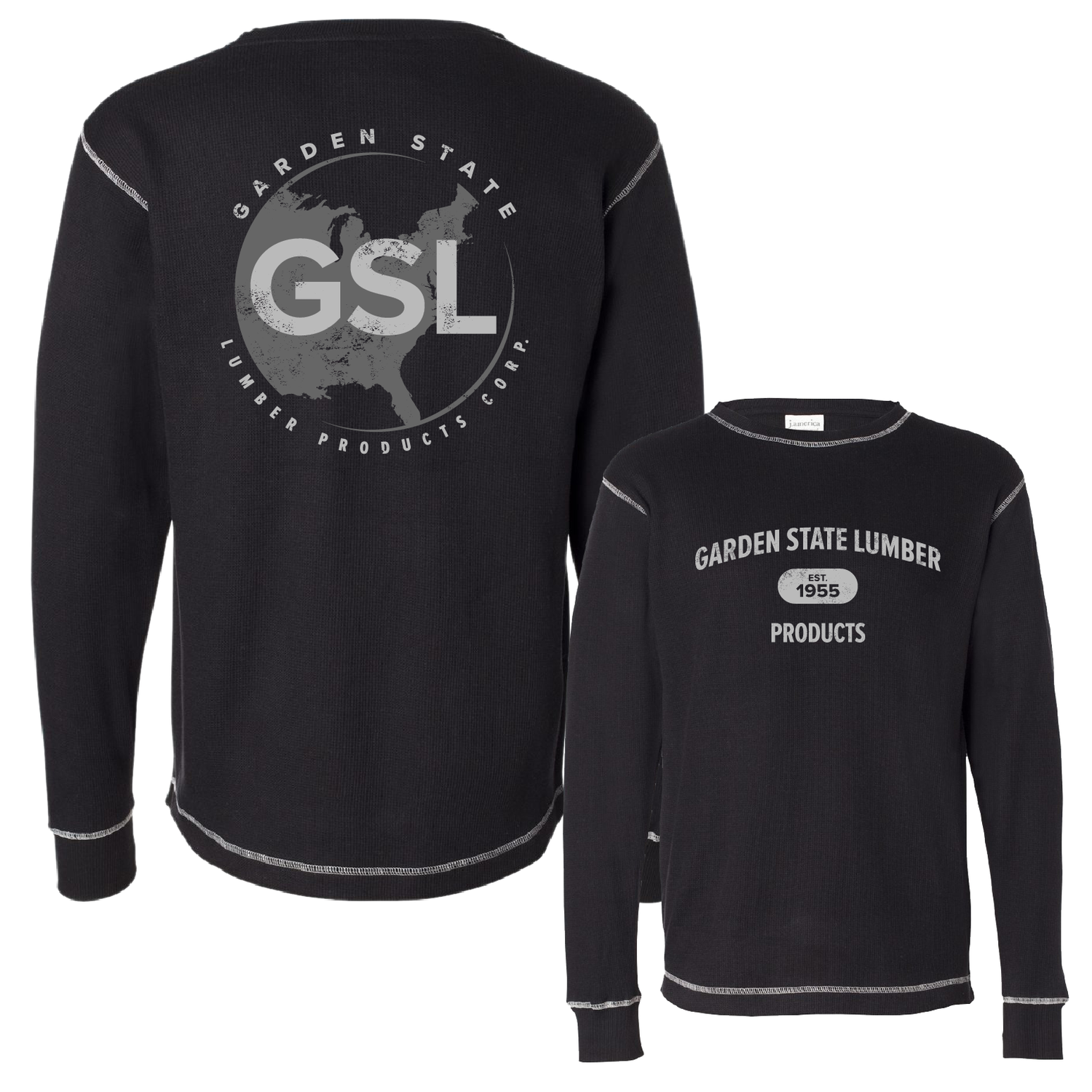 GSL E55 Long Sleeve Thermal - Black