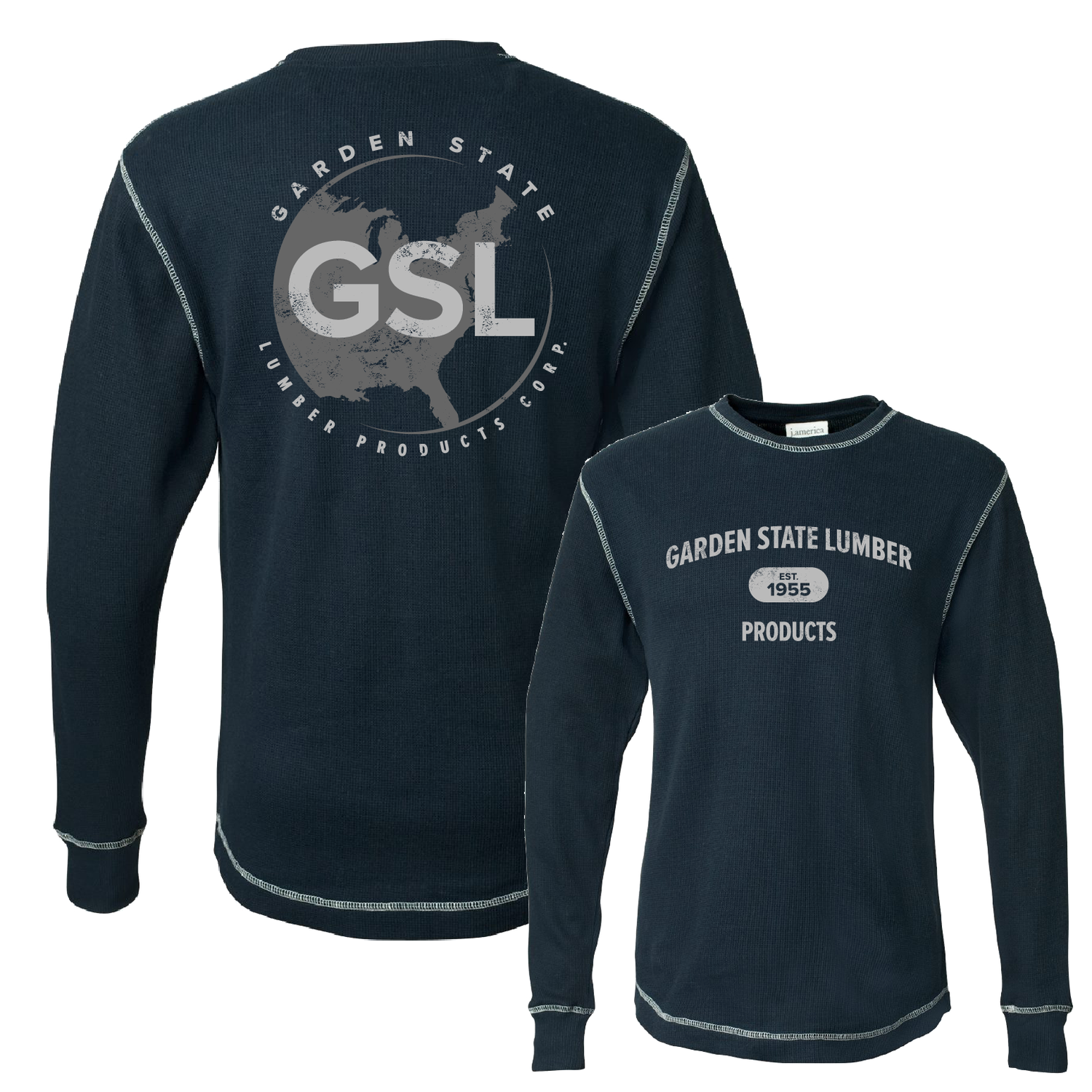 GSL E55 Long Sleeve Thermal - Navy