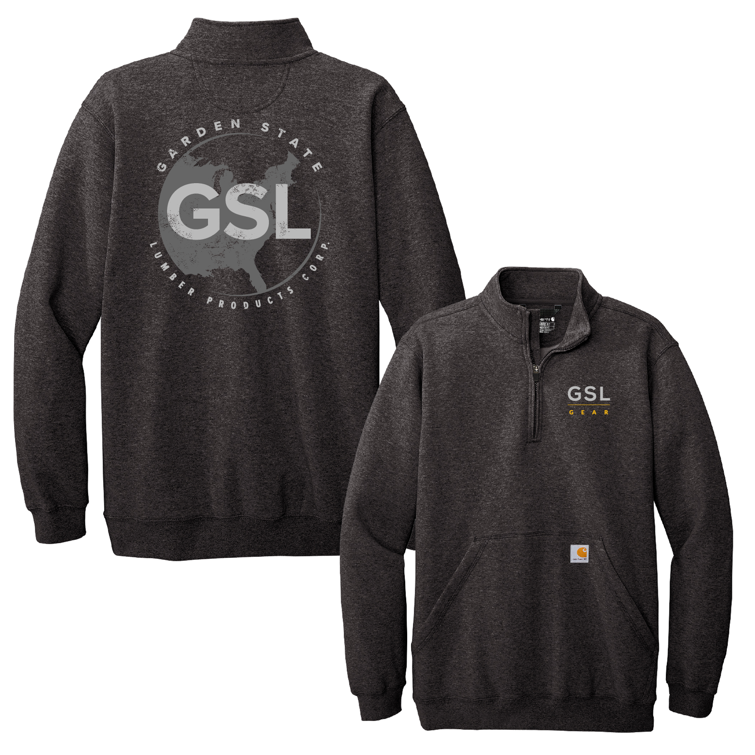 GSL Gear E55 Carhartt 1/4 Zip - Carbon