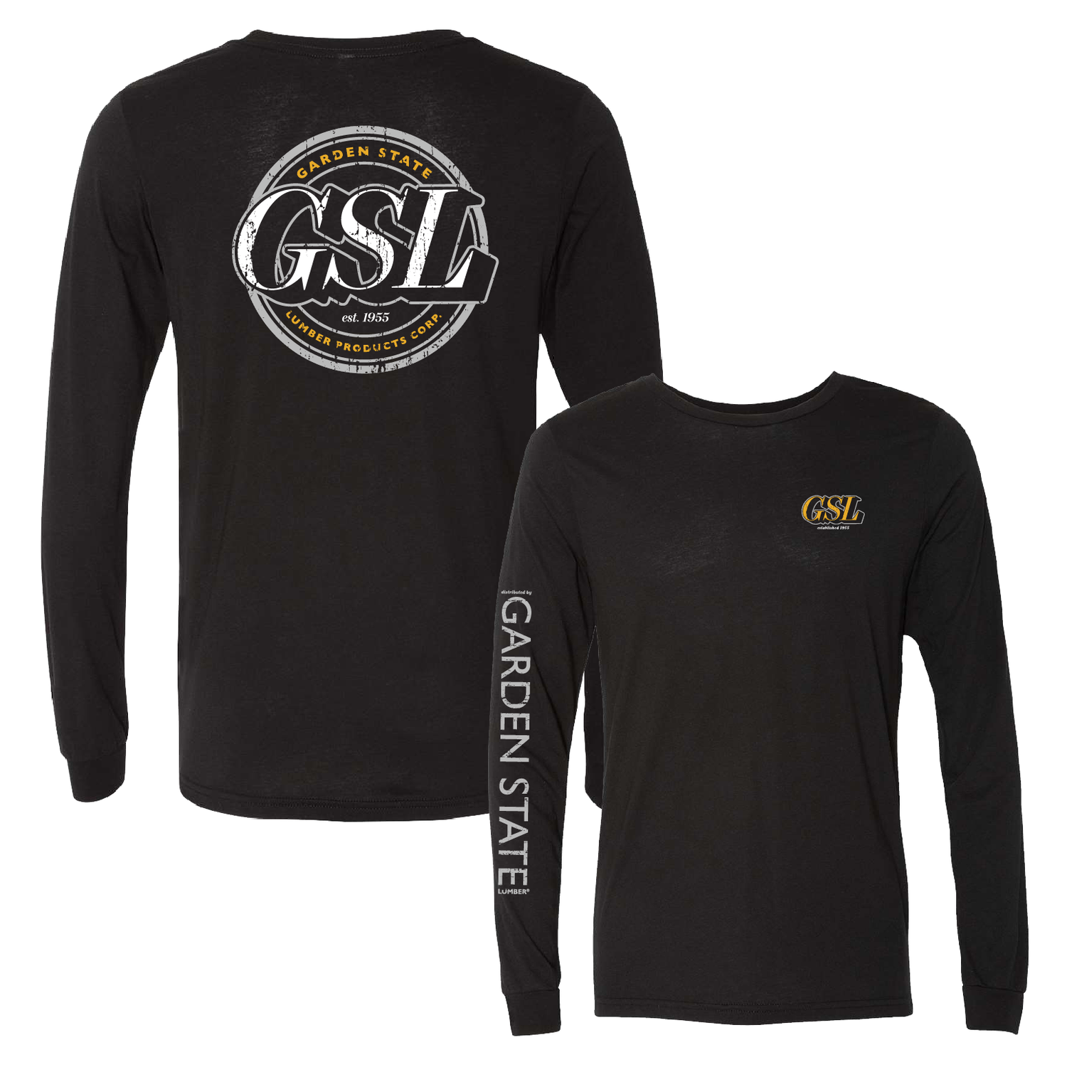 GSL Impact 1 Long Sleeve Tee - Black