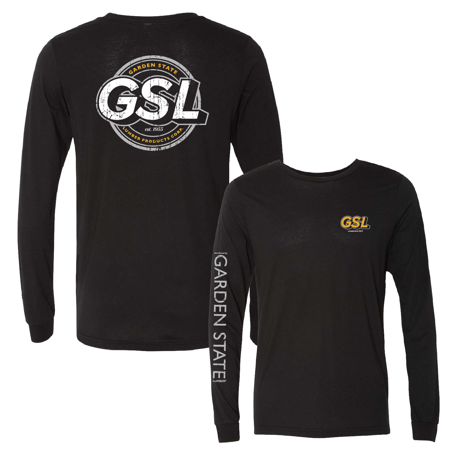 GSL Impact 2 Long Sleeve Tee - Black