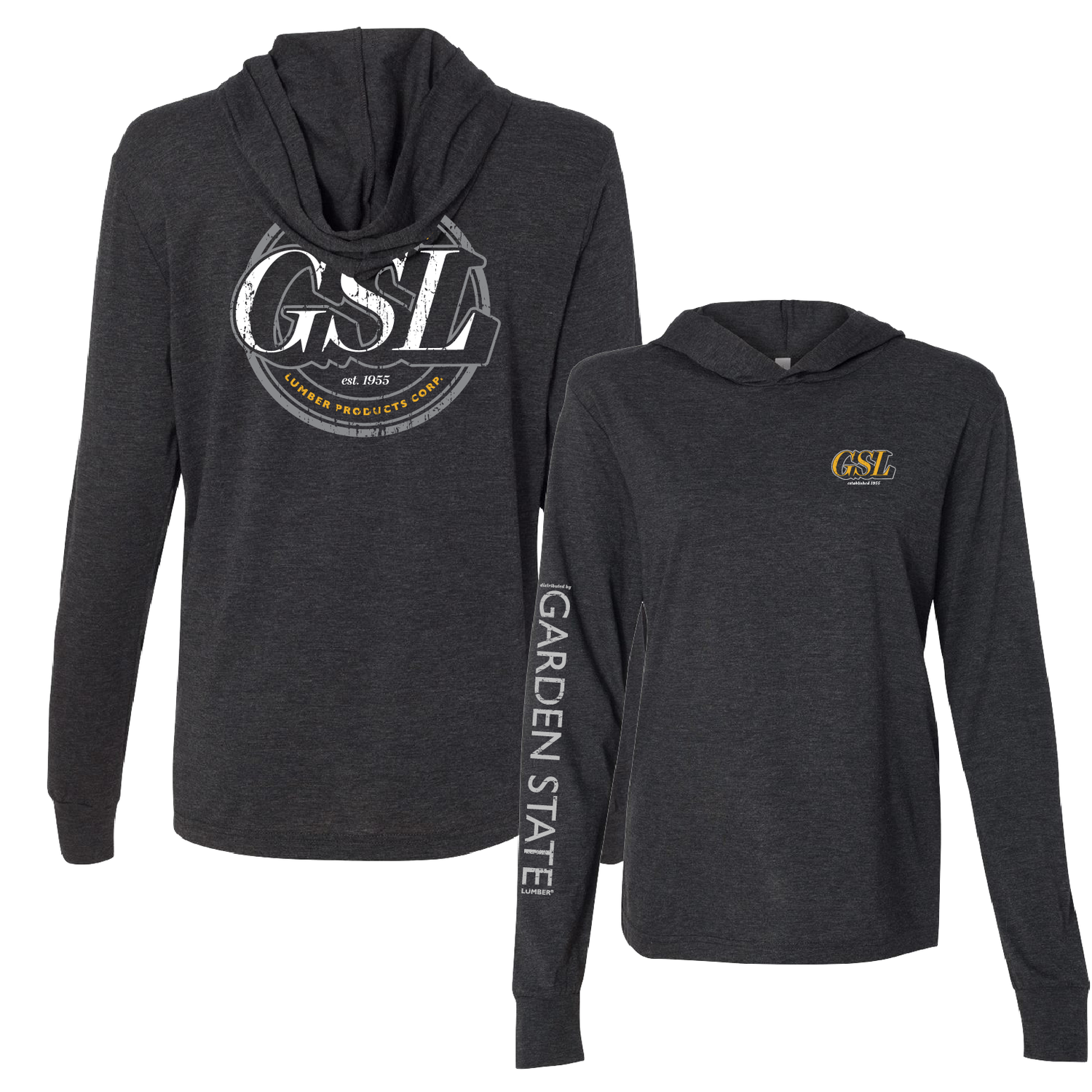 GSL Impact 1 Lightweight Hoodie - Charcoal