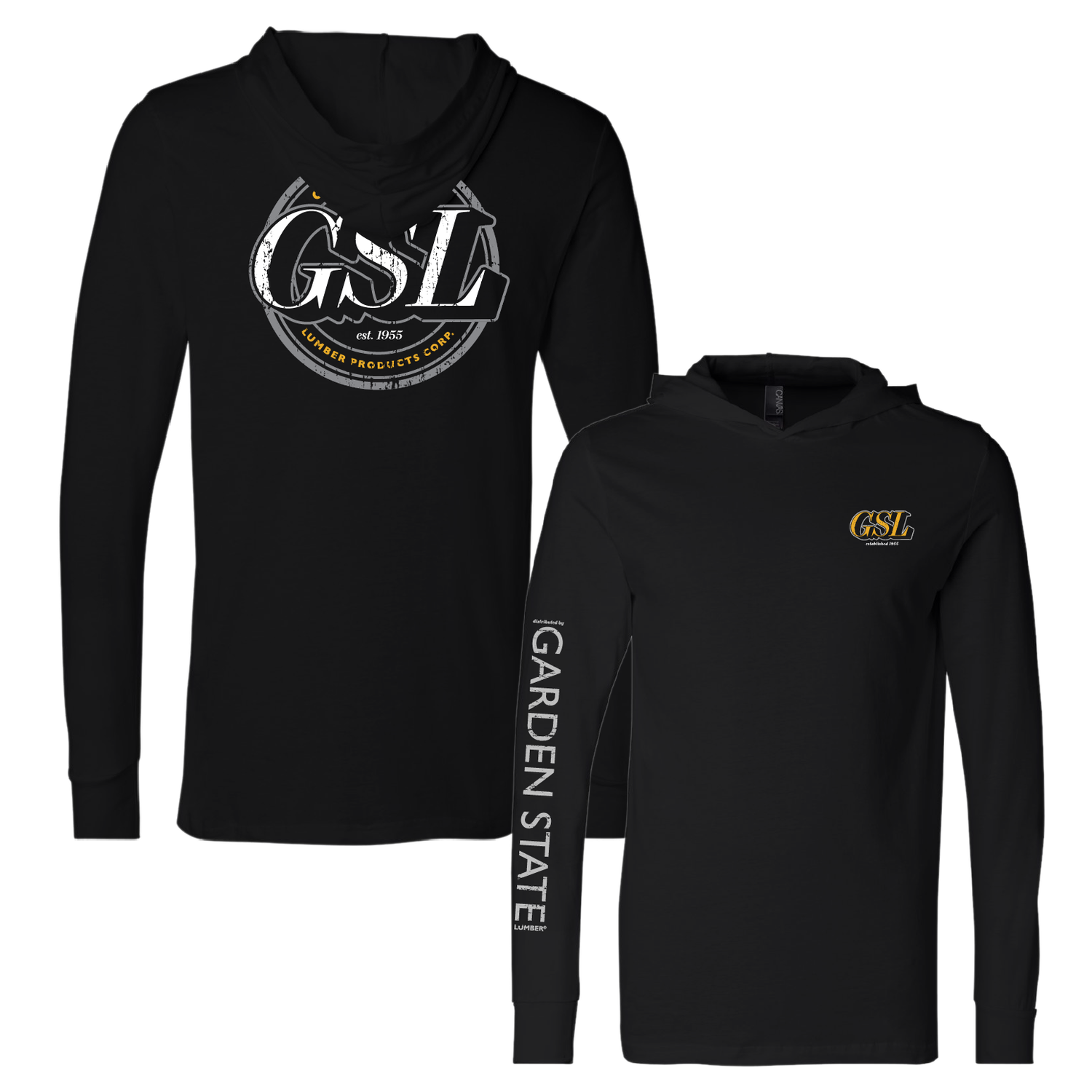 GSL Impact 1 Lightweight Hoodie - Black