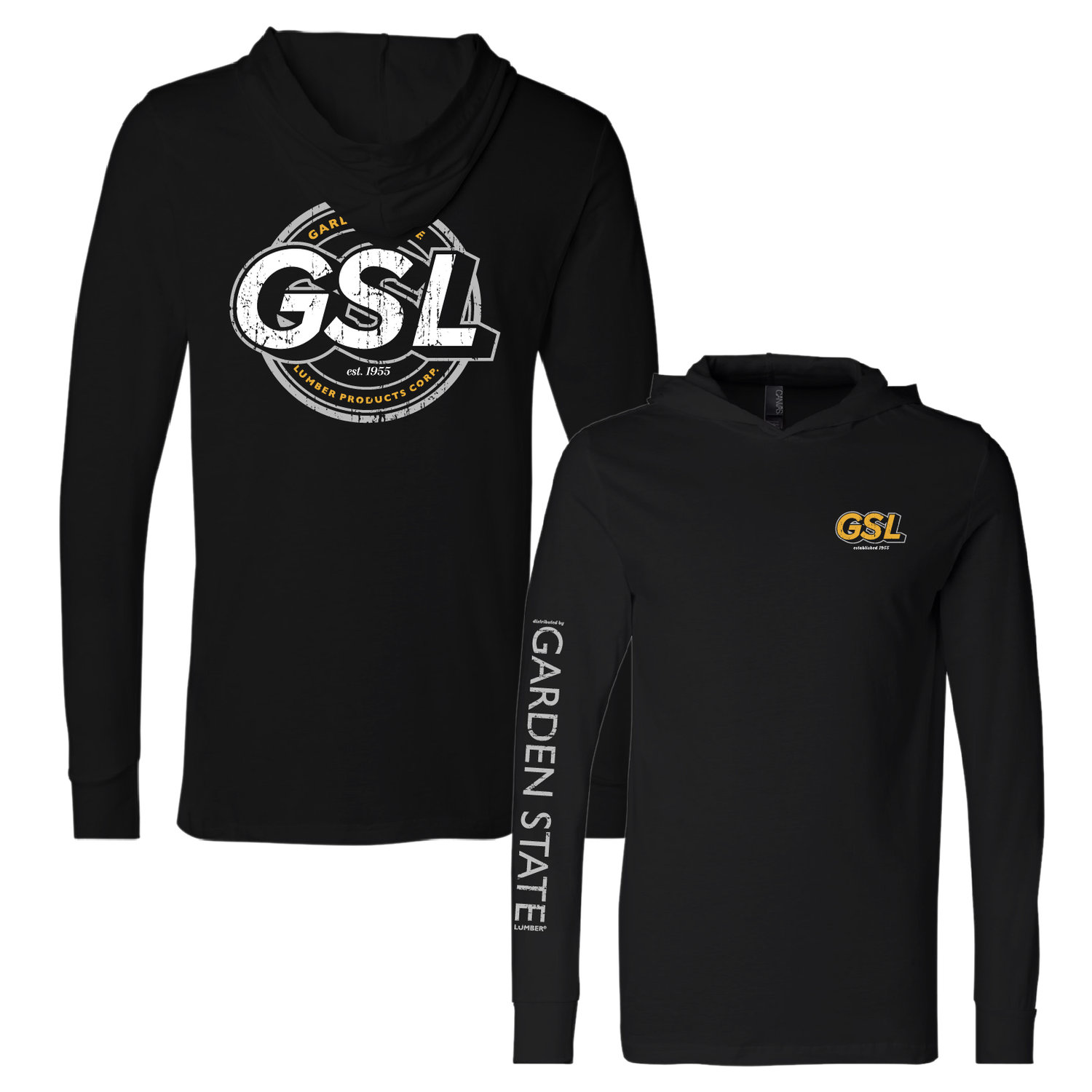 GSL Impact 2 Lightweight Hoodie - Black