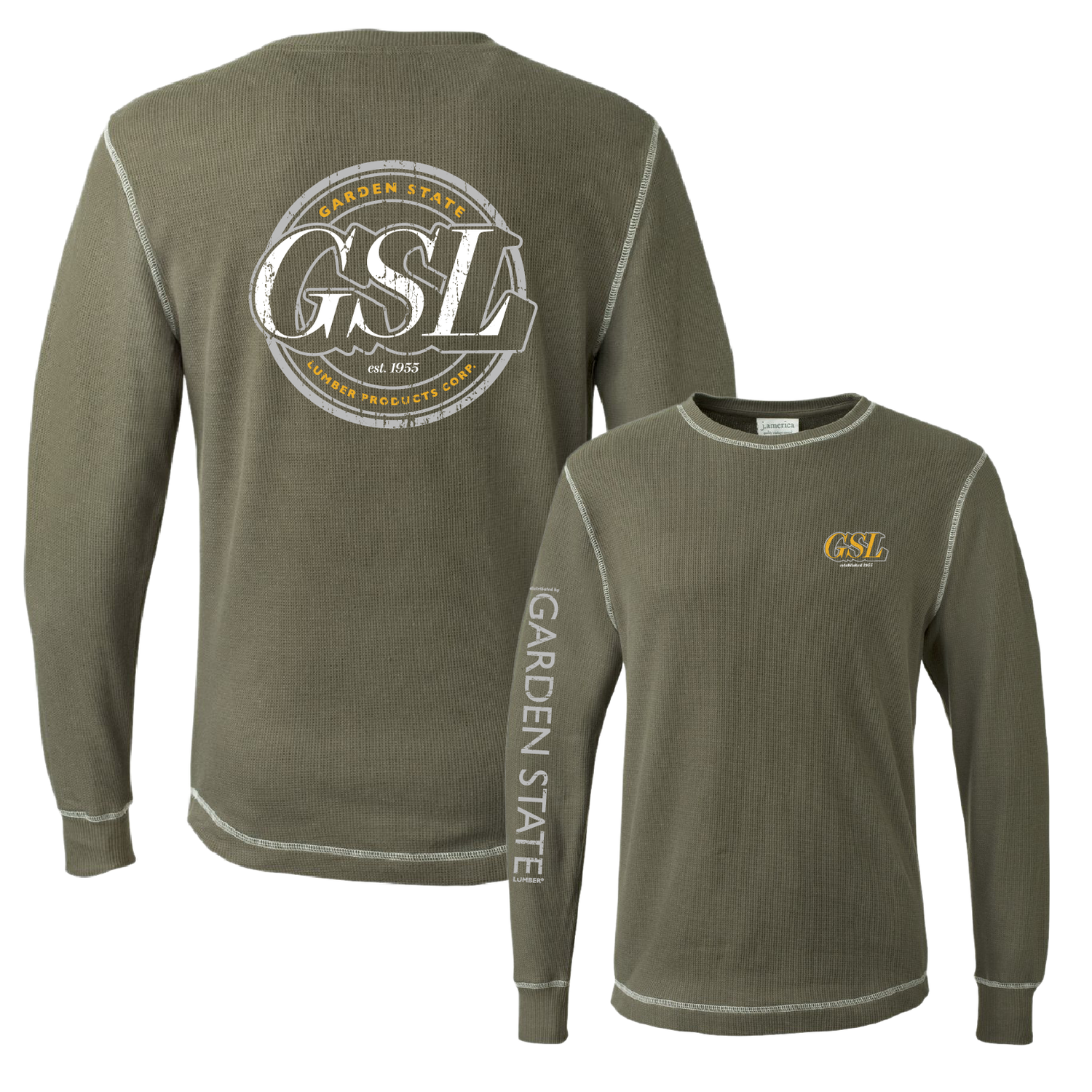 GSL Impact 1 Long Sleeve Thermal - Olive