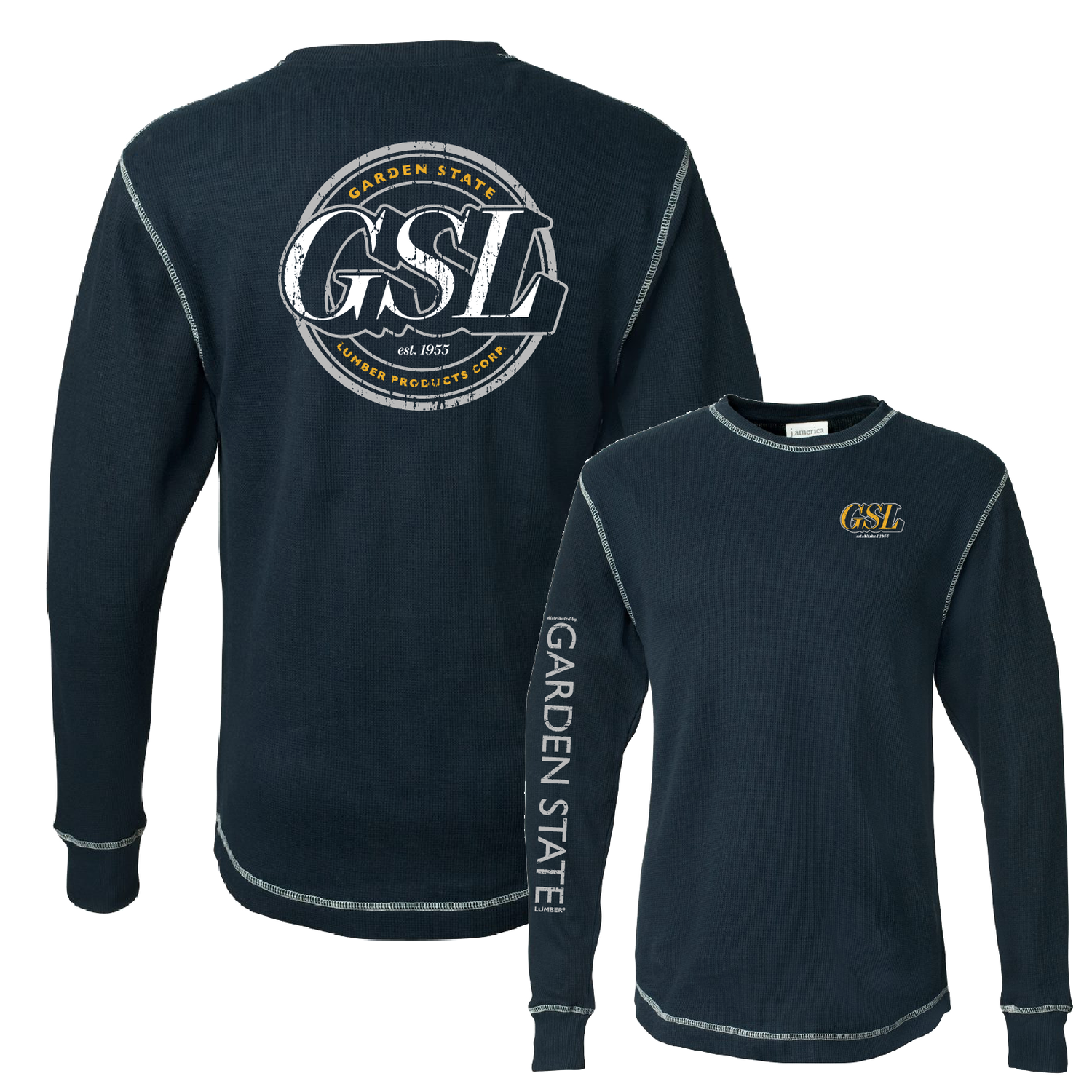 GSL Impact 1 Long Sleeve Thermal - Navy