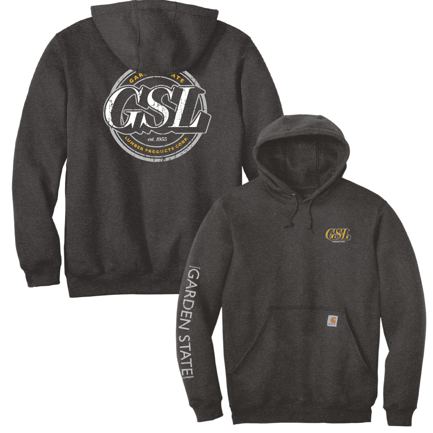 GSL Impact 1 Carhartt Pullover Hoodie - Carbon