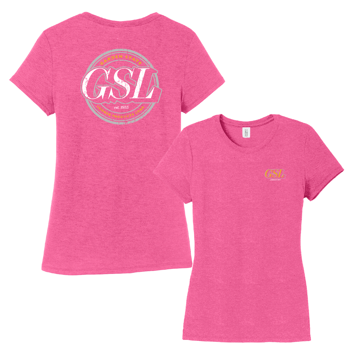 Women's GSL Impact 1 Short Sleeve Tee - Pink Frost