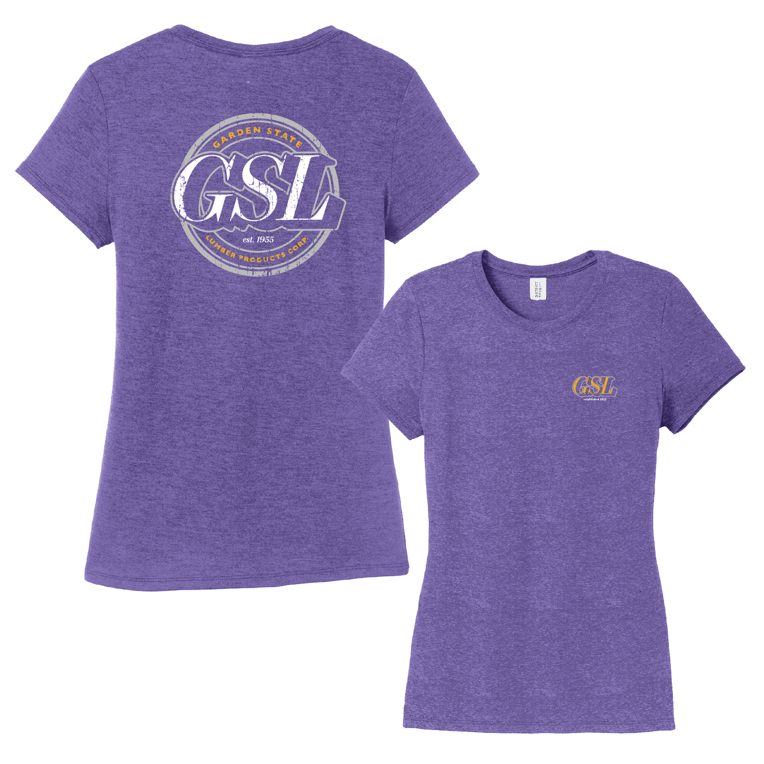 Women's GSL Impact 1 Short Sleeve Tee - Purple Frost