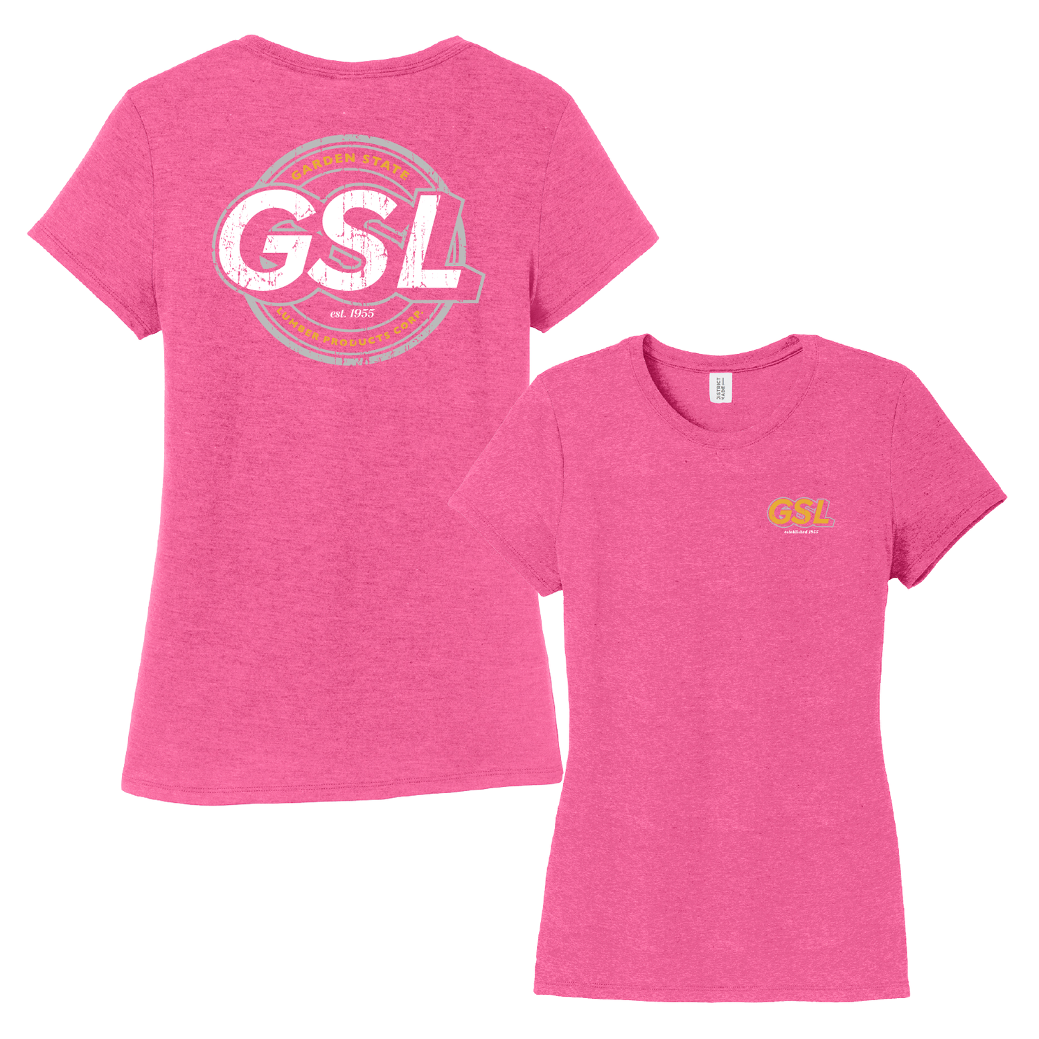 Women's GSL Impact 2 Short Sleeve Tee - Pink Frost