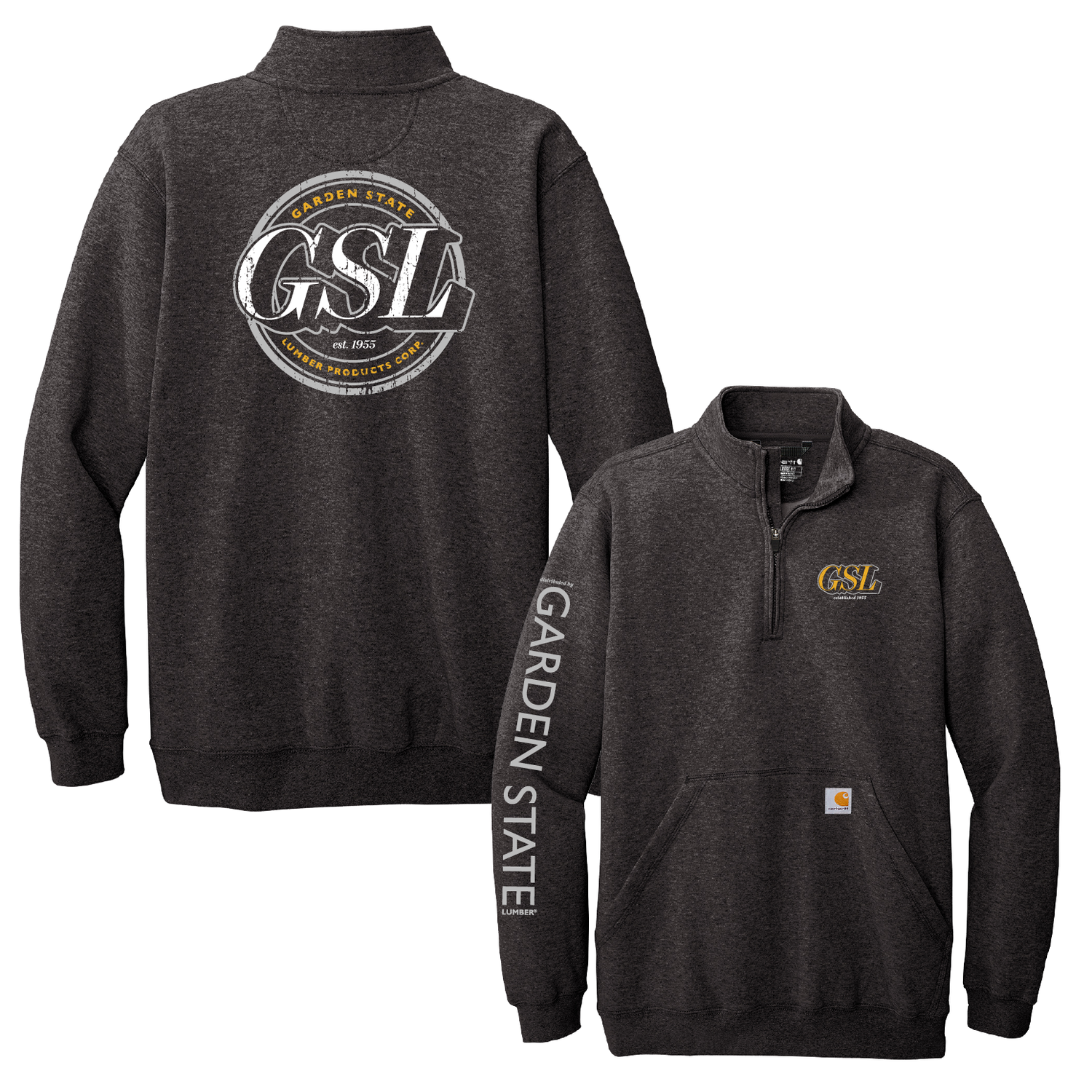 GSL Impact 1 Carhartt 1/4 Zip - Carbon