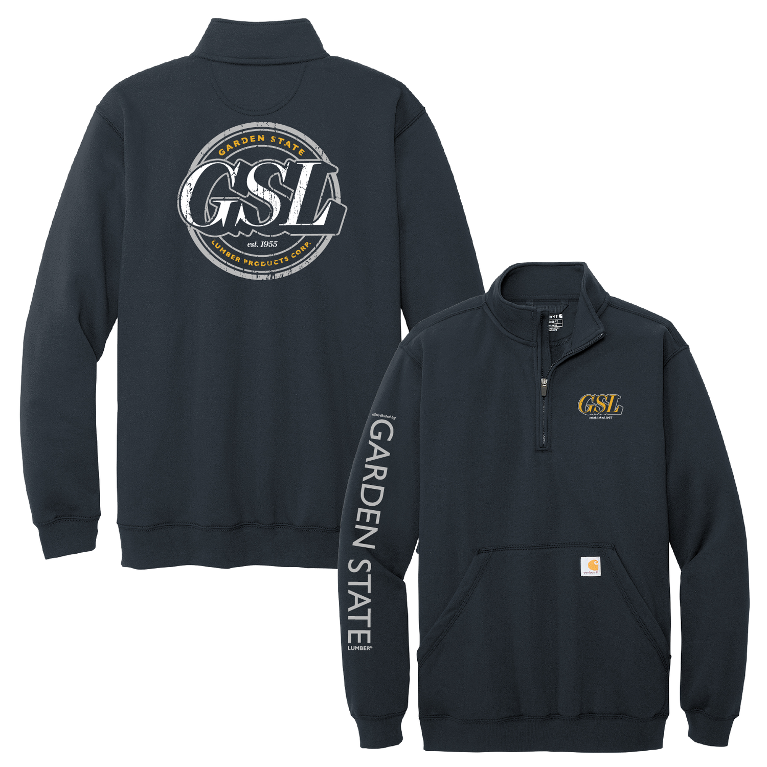 GSL Impact 1 Carhartt 1/4 Zip - Navy