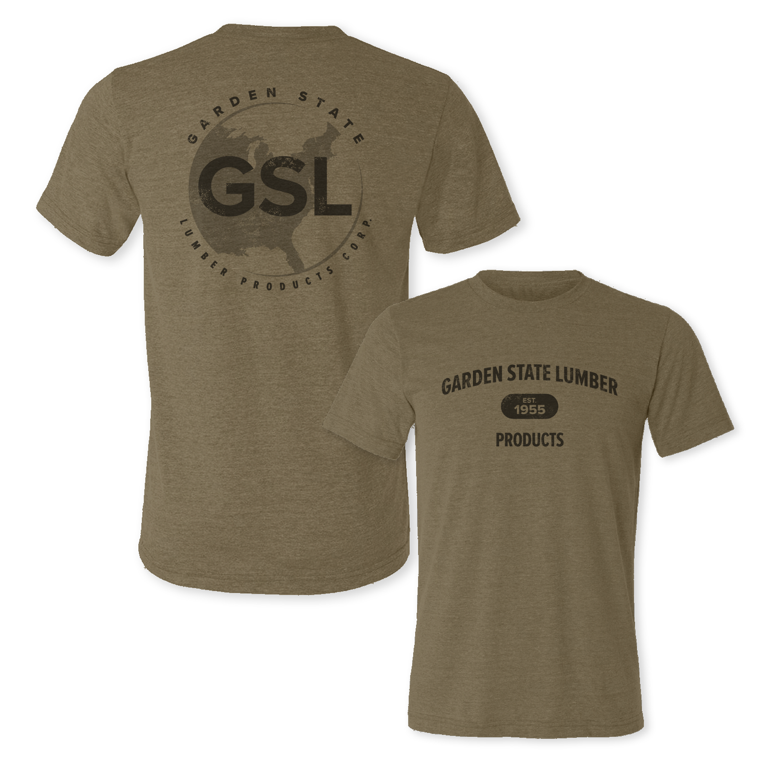 GSL E55 Short Sleeve Tee - Olive