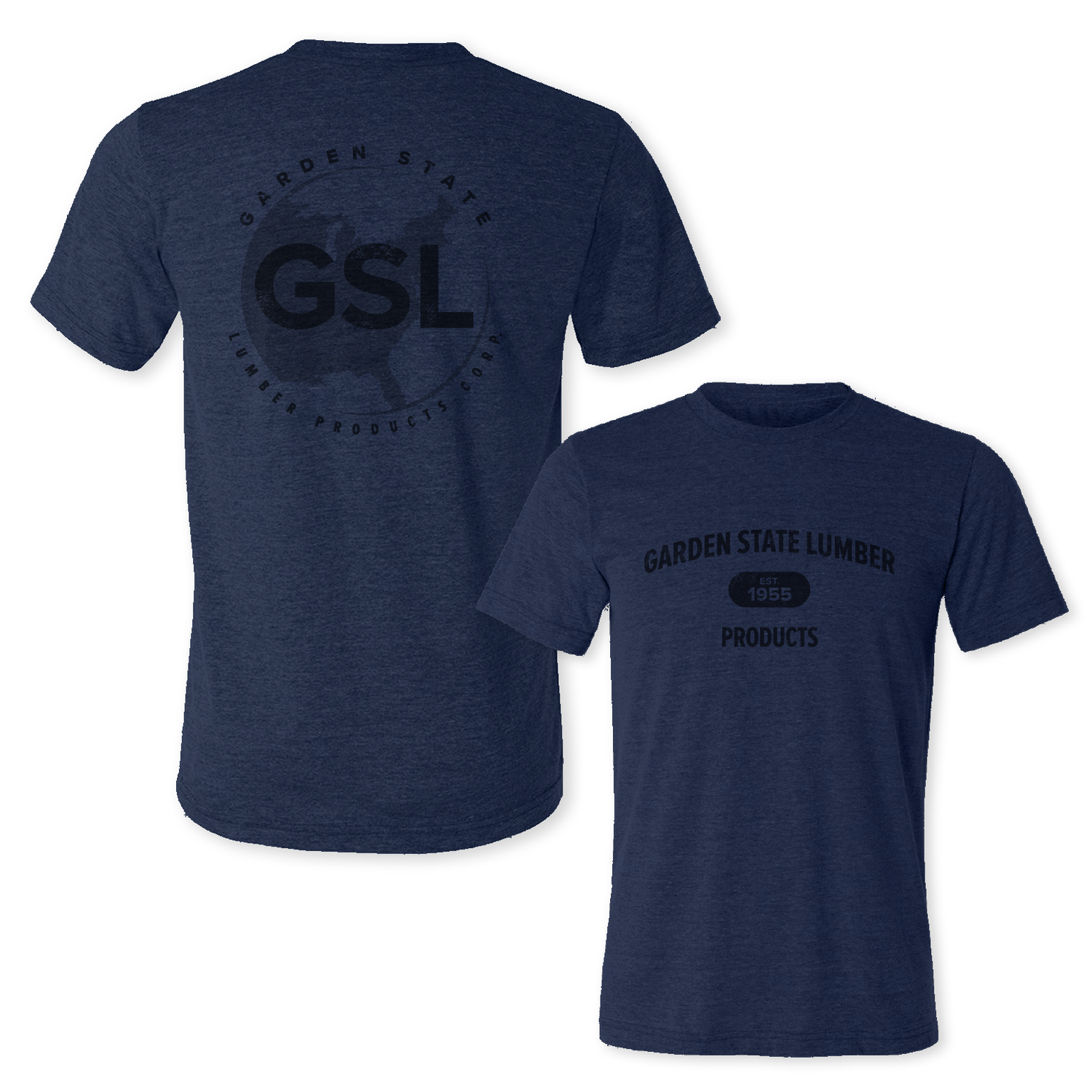 GSL E55 Short Sleeve Tee - Navy