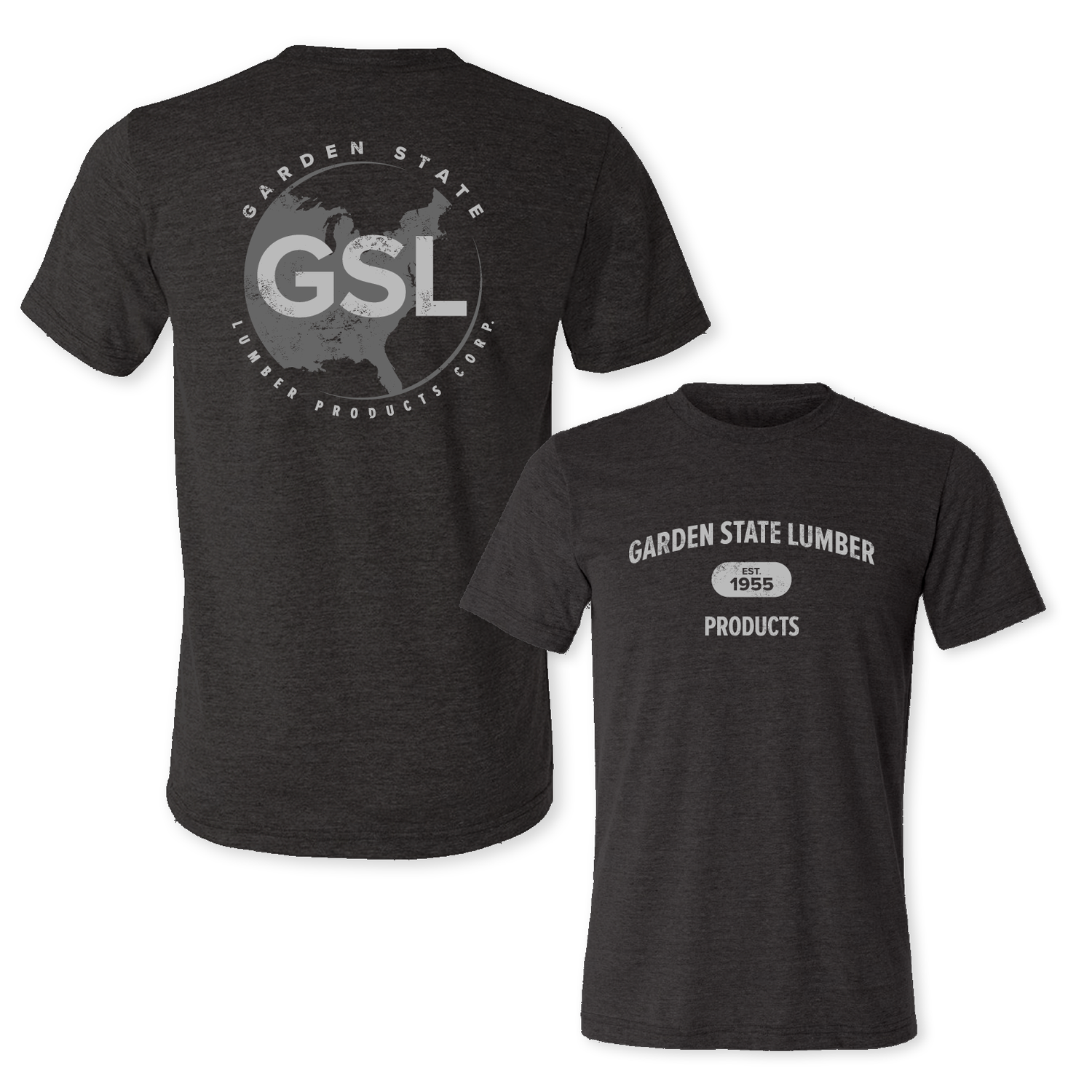 GSL E55 Short Sleeve Tee - Charcoal