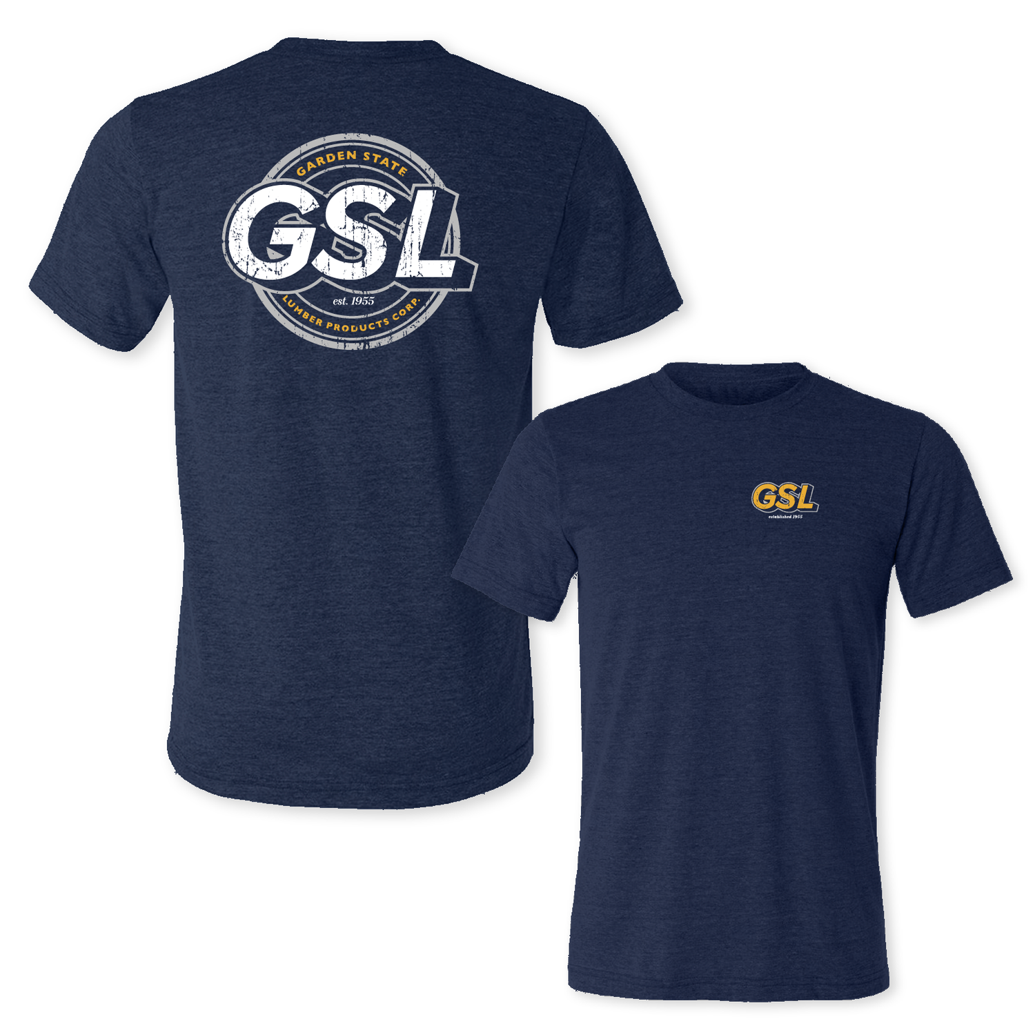 GSL Impact 2 Short Sleeve Tee - Navy