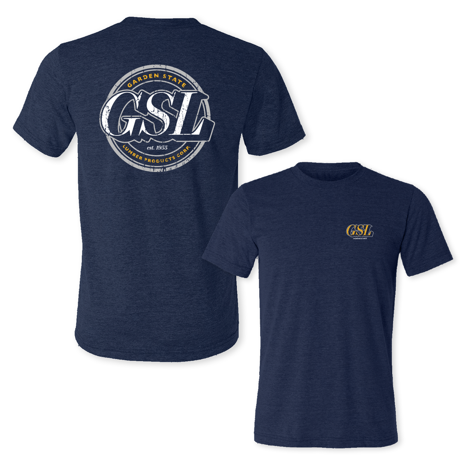 GSL Impact 1 Short Sleeve Tee - Navy