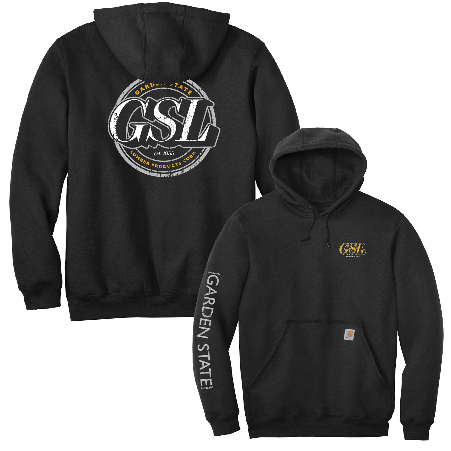 GSL Impact 1 Carhartt Pullover Hoodie - Black