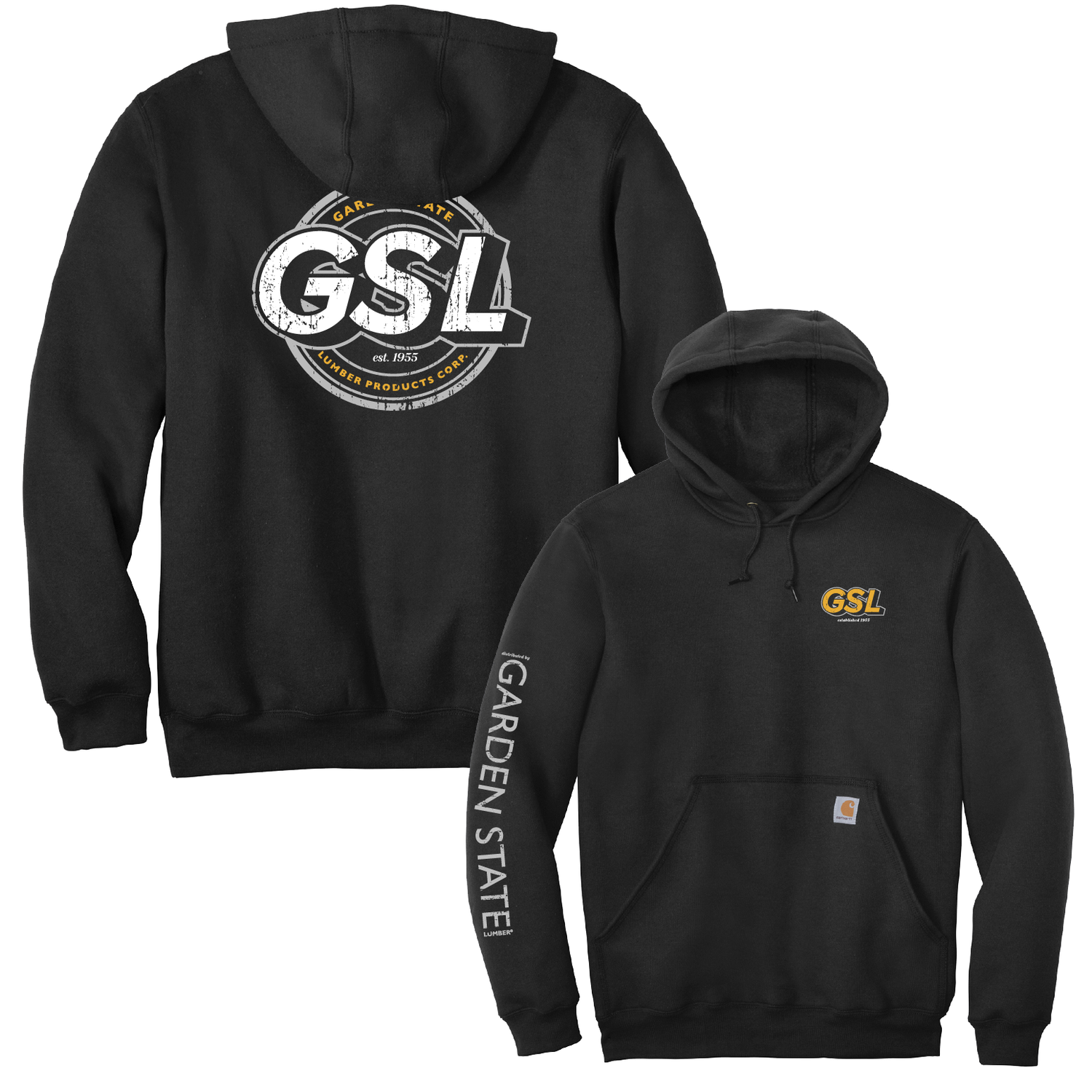 GSL Impact 2 Carhartt Pullover Hoodie - Black