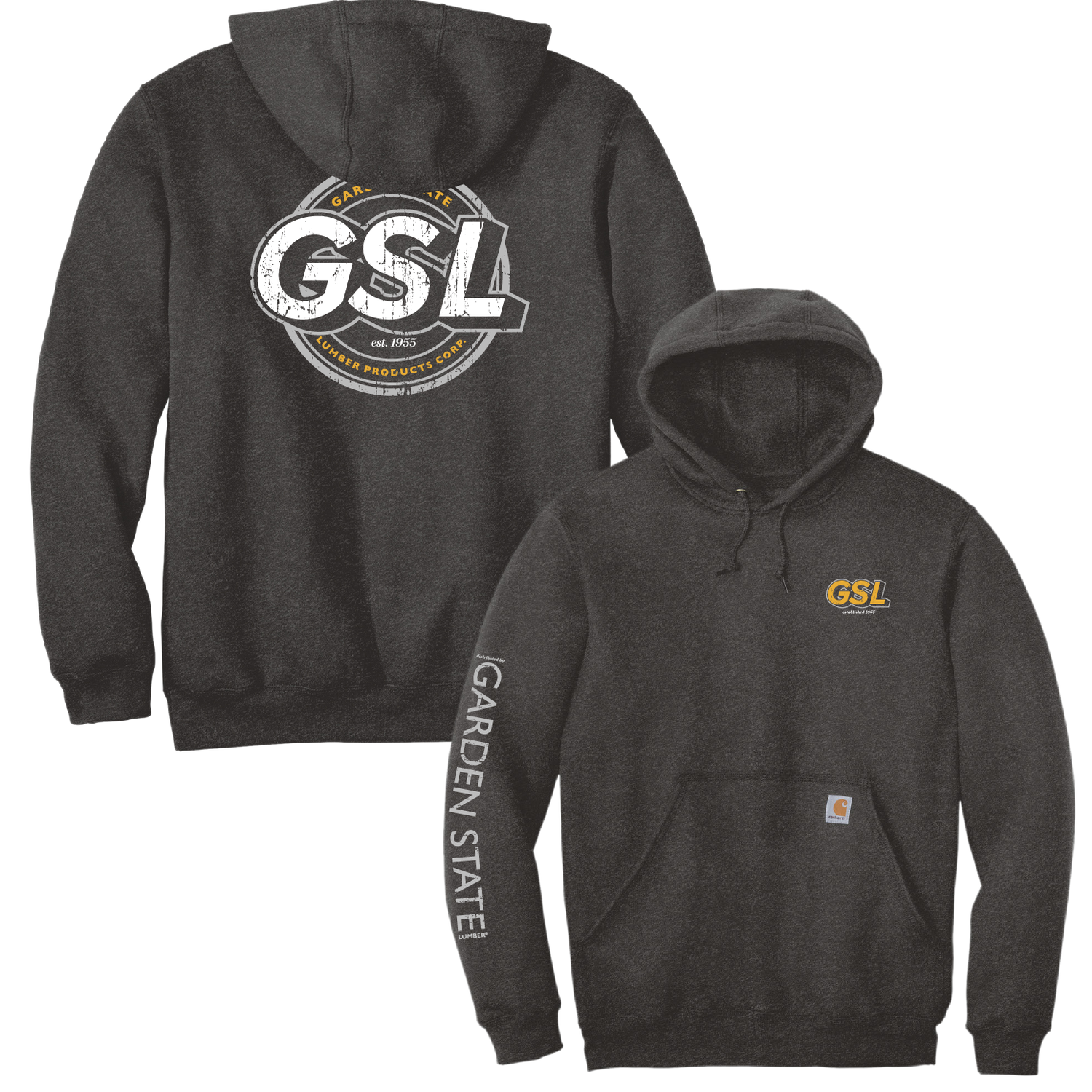 GSL Impact 2 Carhartt Pullover Hoodie - Carbon